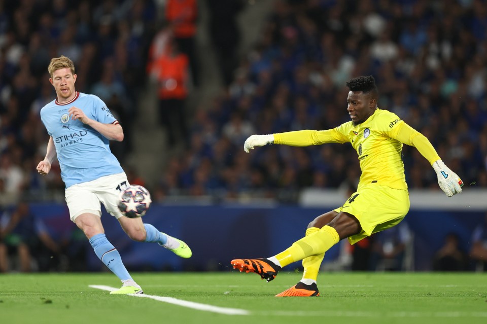 Onana was an elite goalkeeper at Inter Milan