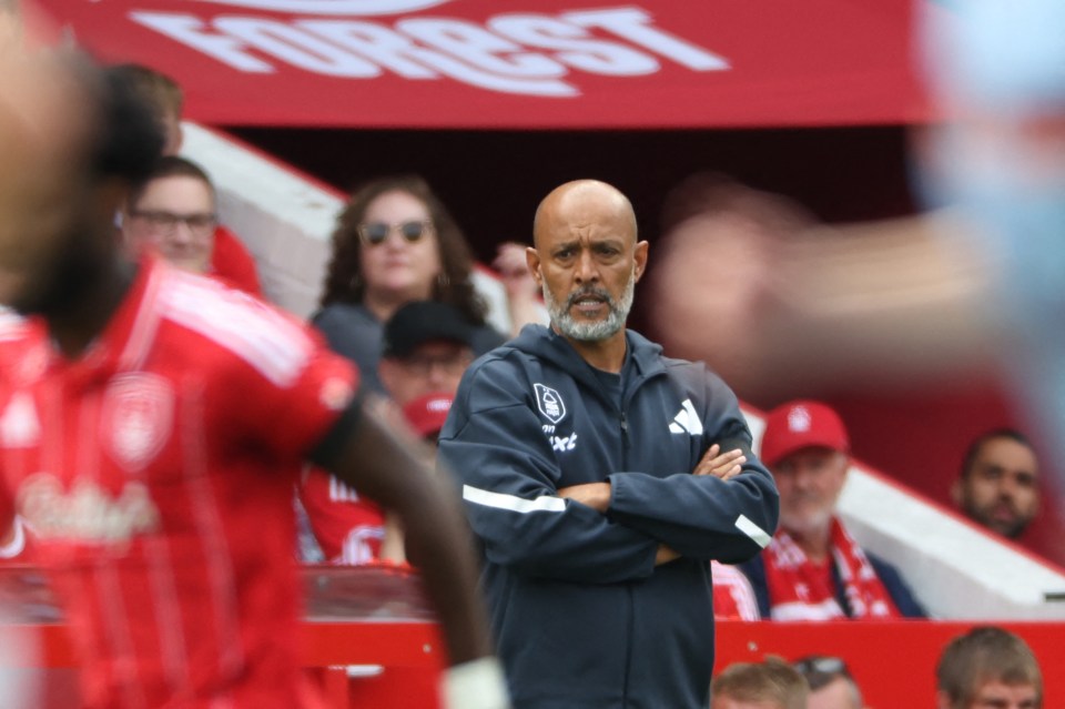 Nuno Espirito Santo won 28 of his 73 games in charge at Forest