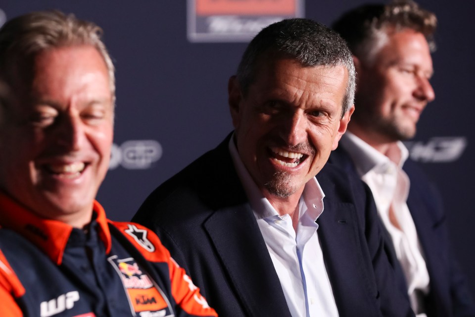 A delighted Steiner held a press conference at the Catalan Grand Prix to announce his takeover