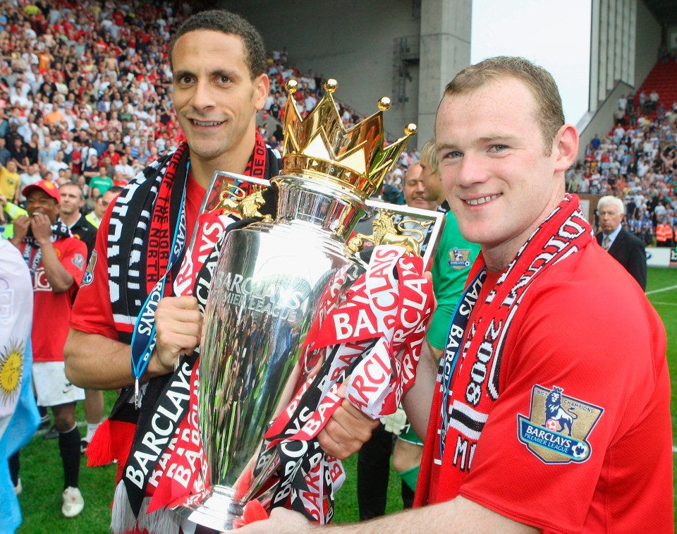 Dad Wayne lifted the Premier League title five times during his glittering career