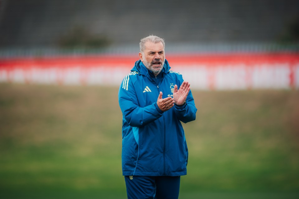 Postecoglou got to straight work as he looks to put his stamp on Nottingham Forest
