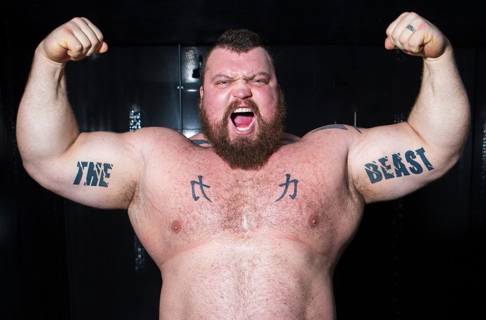 Former World's Strongest Man Hall is now targeting the best men on the MMA scene