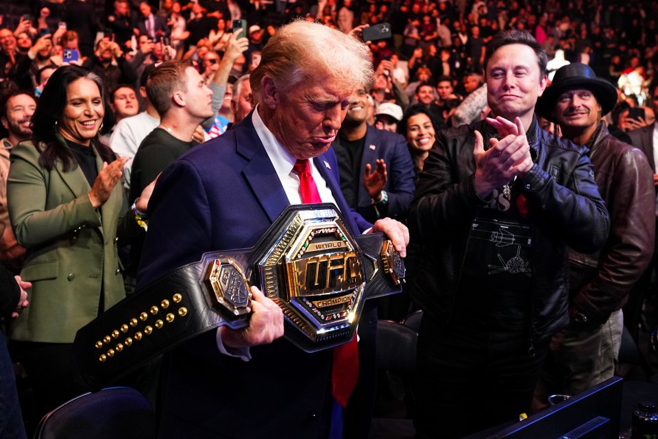 Trump's connections with the UFC date back more than 20 years
